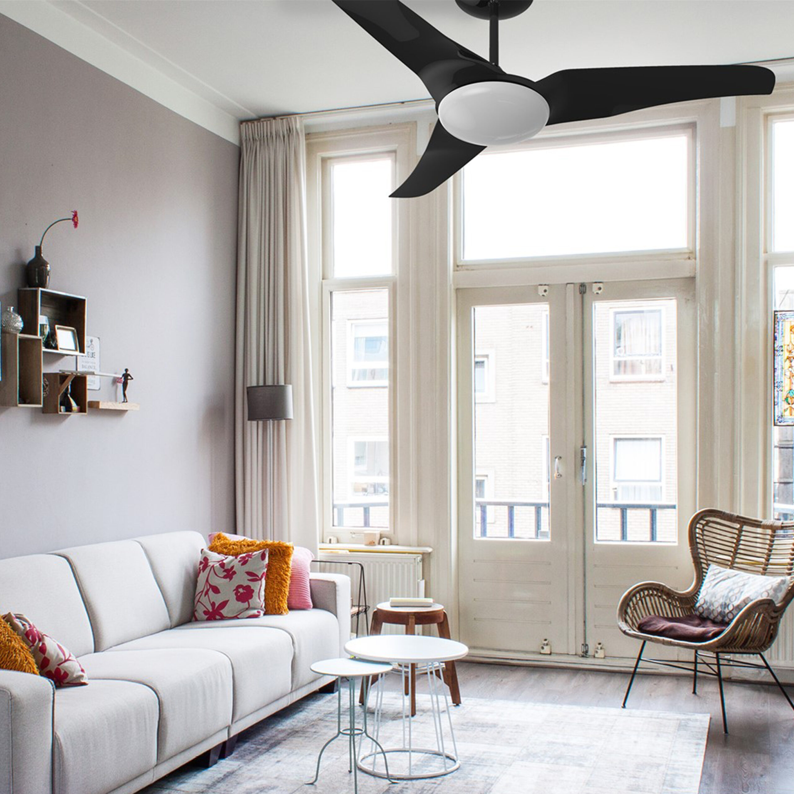 Ambientada_Ventilador_Slim_Preto