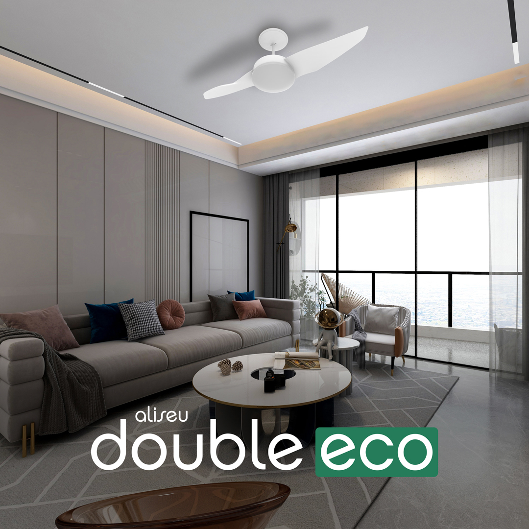 Ventilador de Teto Aliseu Double ECO → Aliseu Ventilador de Teto Aliseu Double ECO → Aliseu