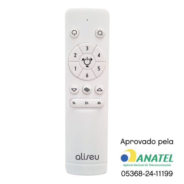 Controle 6 velocidades Anatel