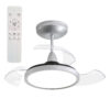 Ventilador de teto Aliseu Retrátil Mid Prata CR