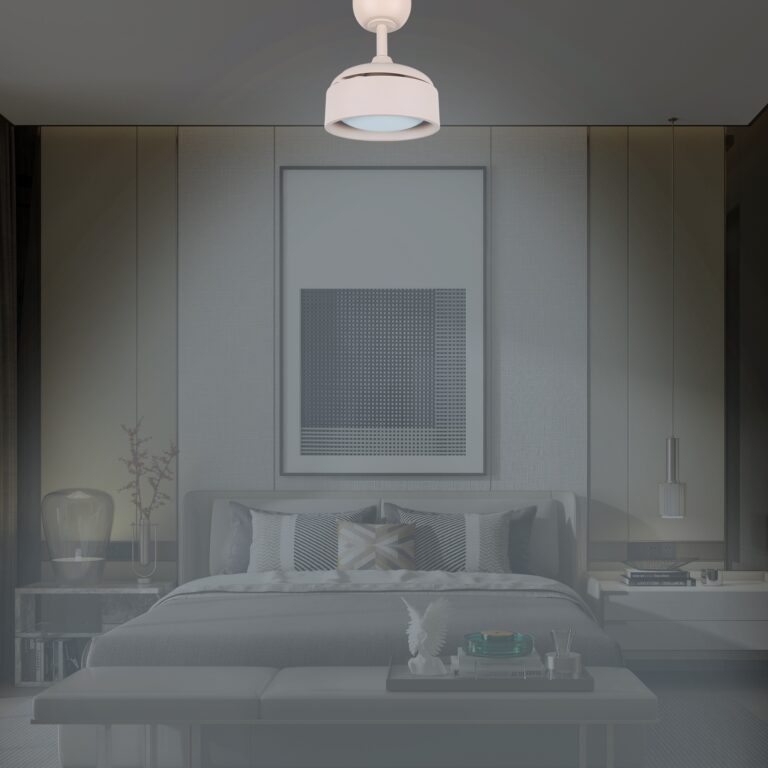 Ventilador de Teto Aliseu Retrátil Tulipa