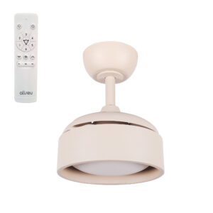 Ventilador Teto Aliseu Retrátil Tulipa Areia