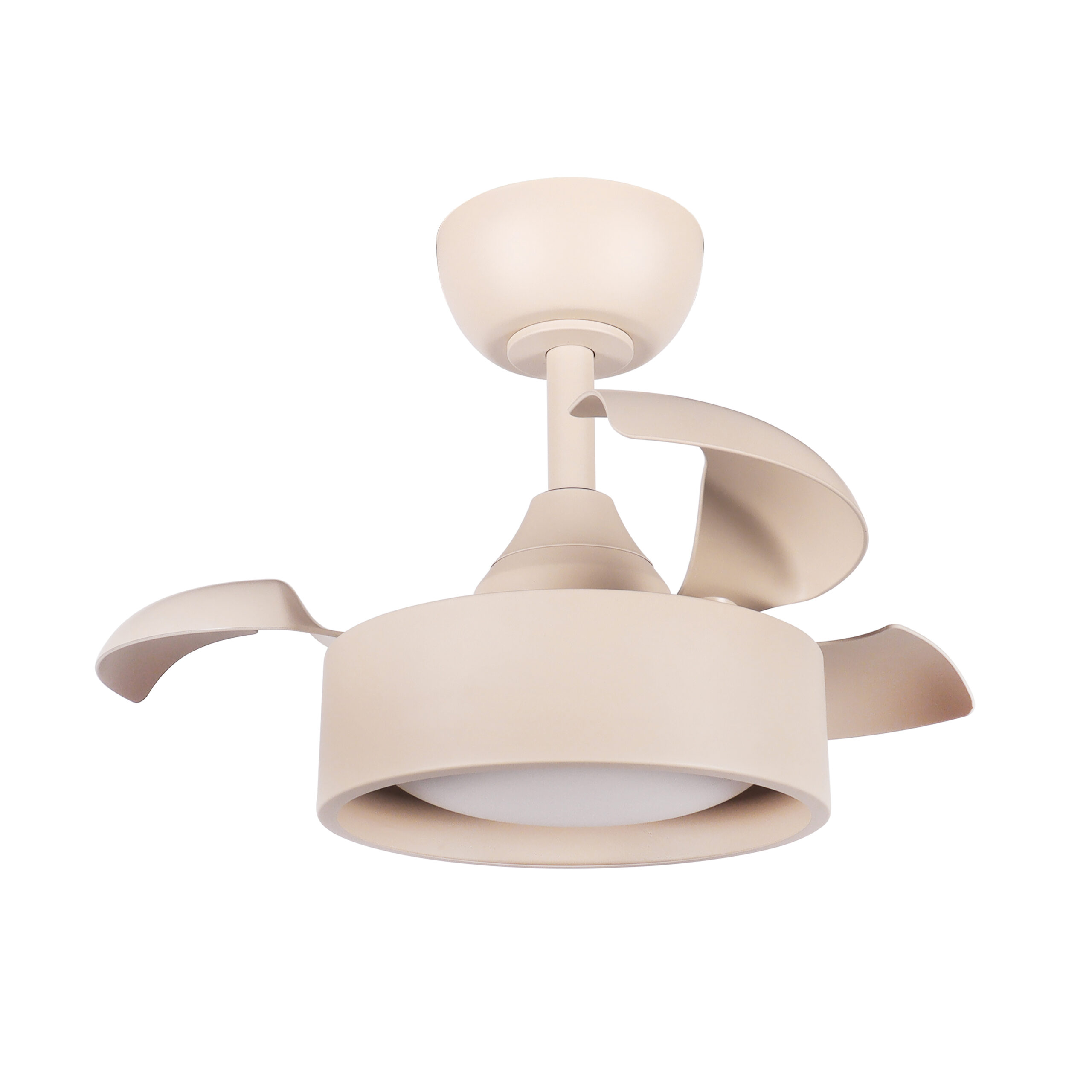 Ventilador de Teto Aliseu Retrátil Tulipa Areia