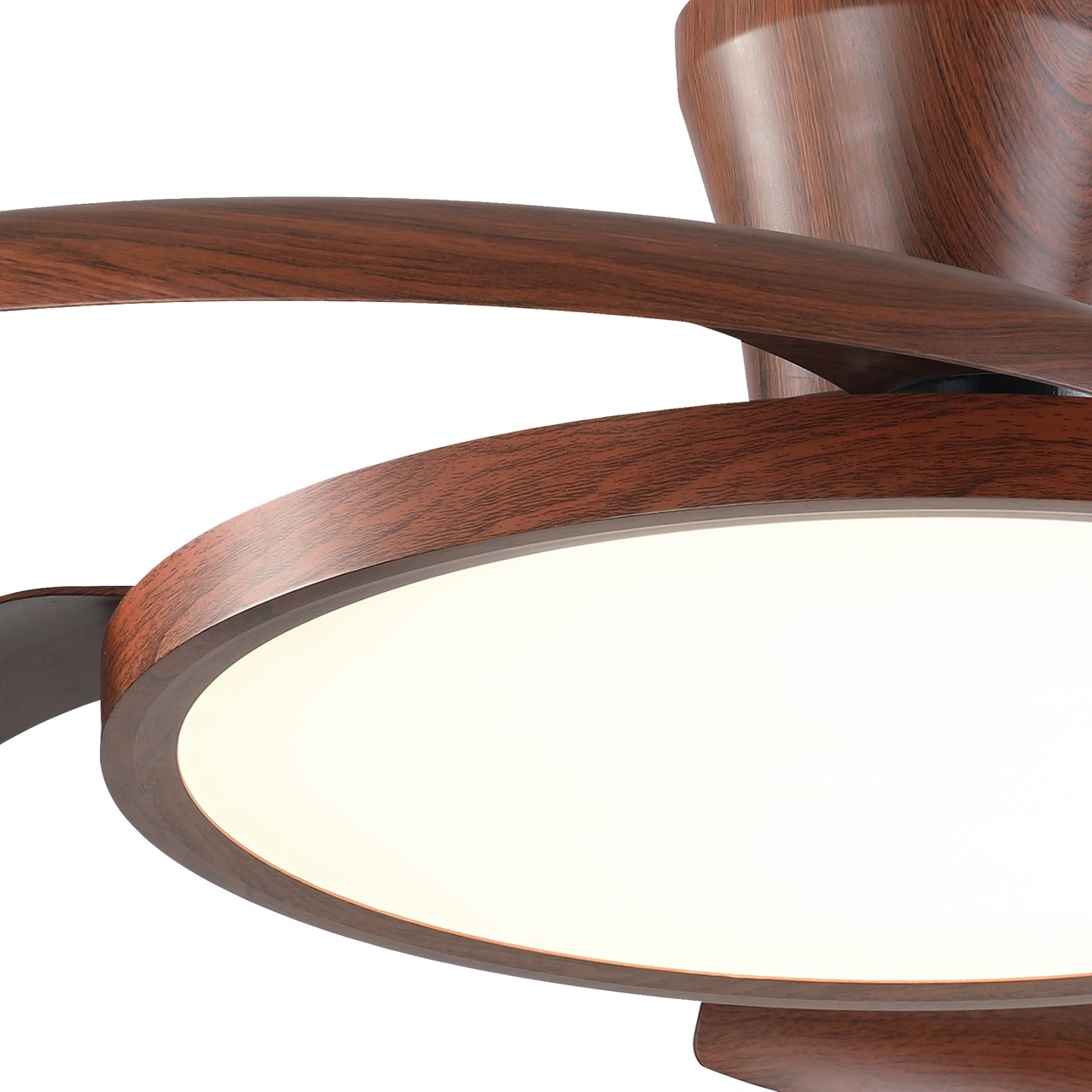 Ventilador de Teto Aliseu Retrátil Lírio Mogno