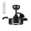 Ventilador de Teto Aliseu Retrátil Tulipa Preto