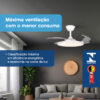 Ventilador de Teto Aliseu Cosmos Branco Ventilador de Teto Aliseu Cosmos Branco