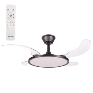 Ventilador de Teto Aliseu Cosmos Preto