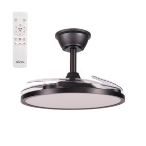 Ventilador de Teto Aliseu Cosmos Preto
