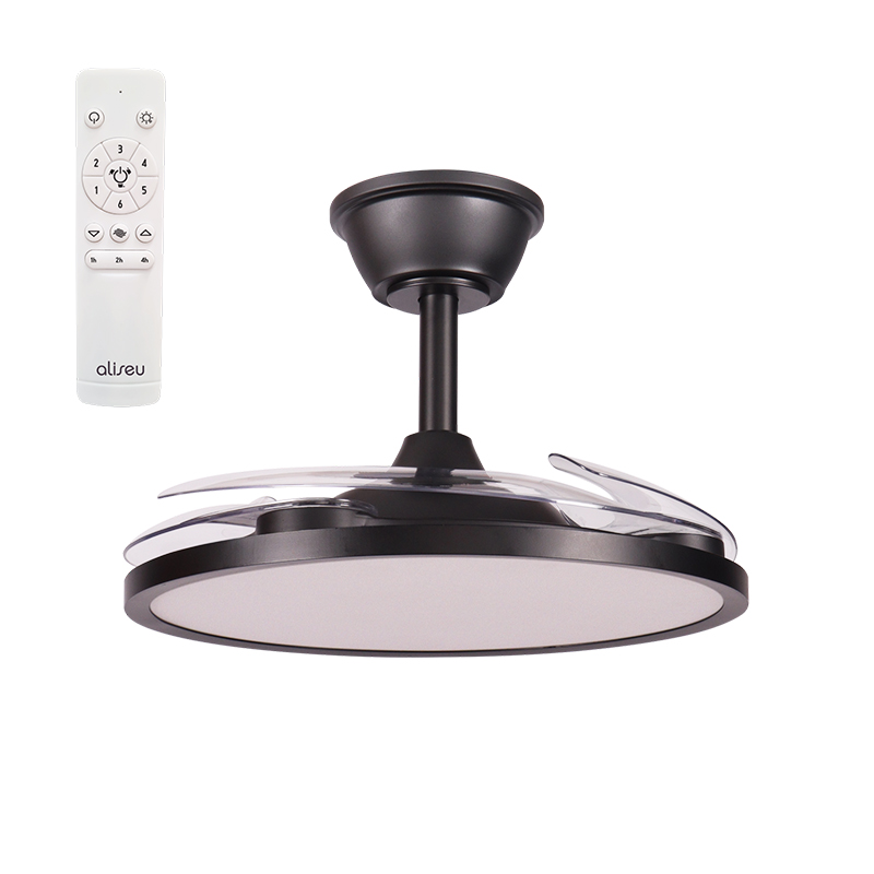 Ventilador de Teto Aliseu Cosmos Preto
