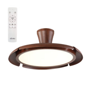 Ventilador de Teto Aliseu Lírio Mogno