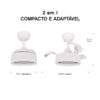 Ventilador de Teto Aliseu Tulipa Branco
