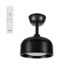 Ventilador de Teto Aliseu Tulipa Preto