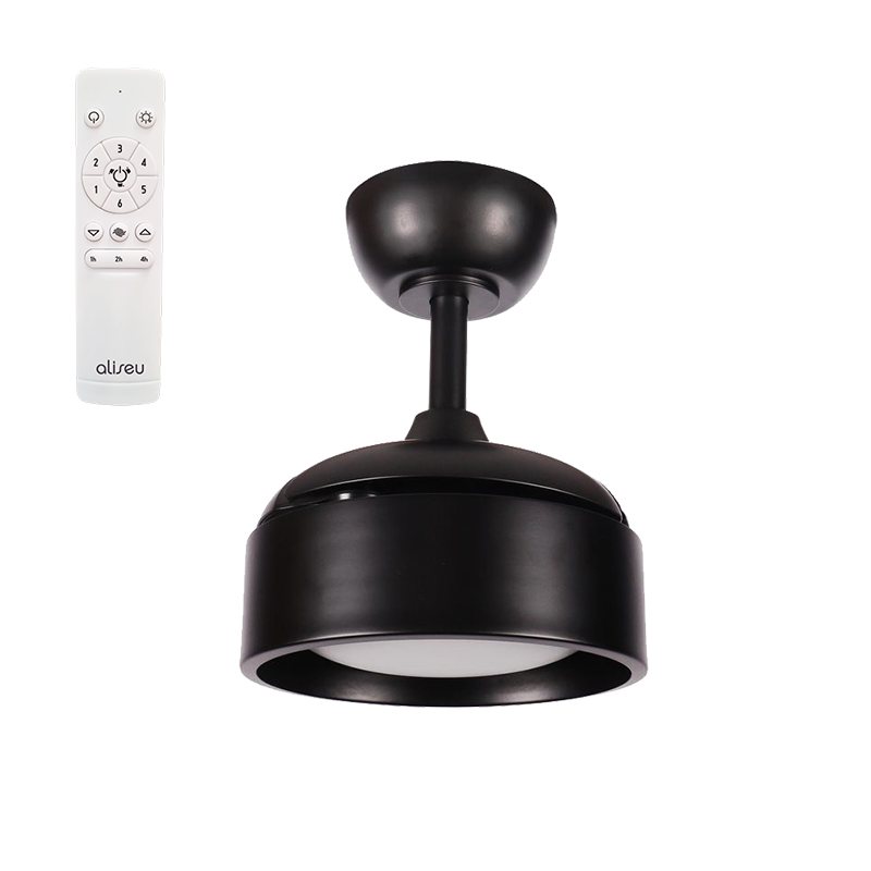 Ventilador de Teto Aliseu Tulipa Preto