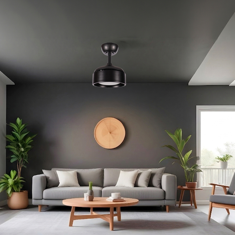 Ventilador de Teto Aliseu Tulipa Preto